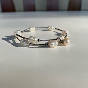 Vantel pearls wrap bracelet